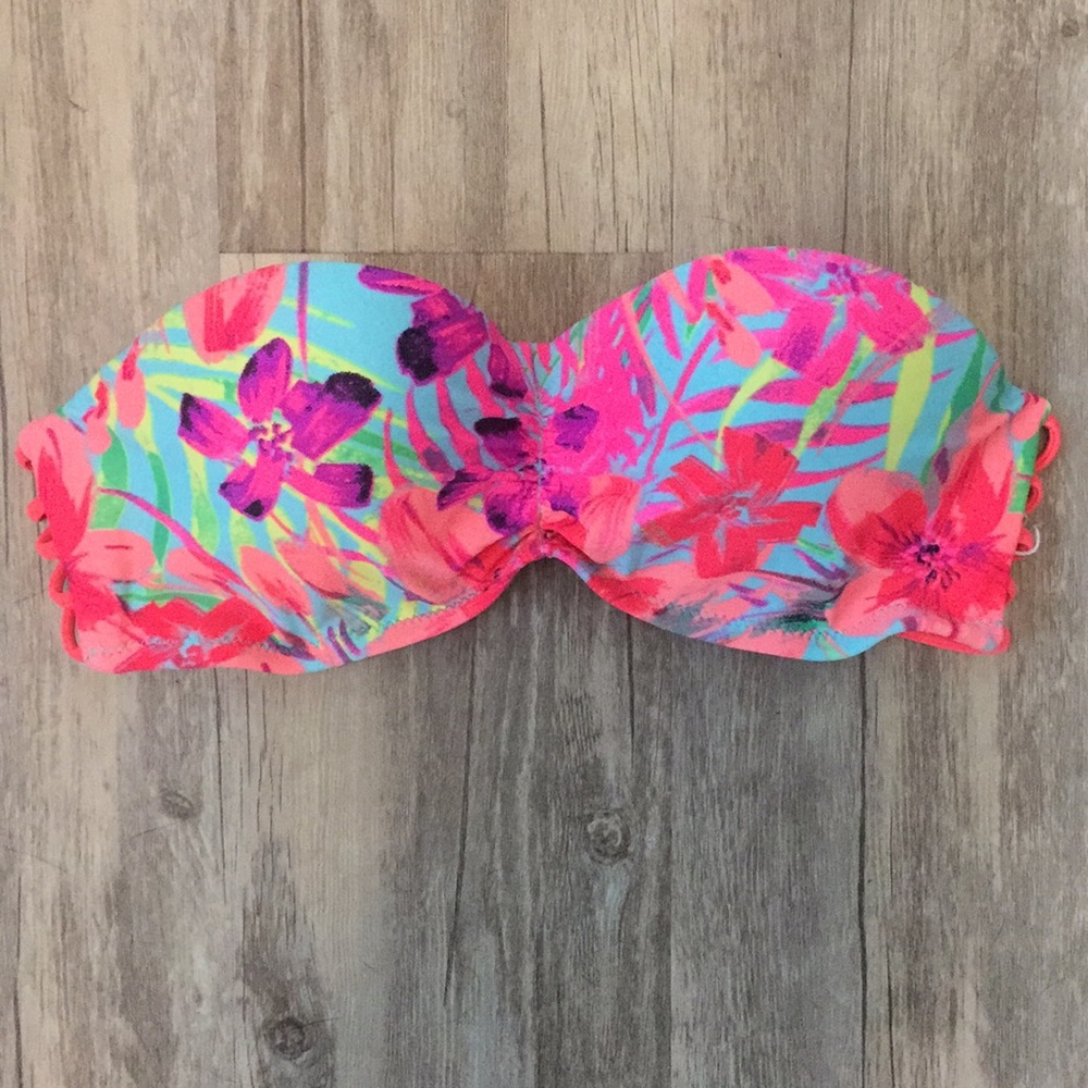 Pink VS Bandeau Bikini Top